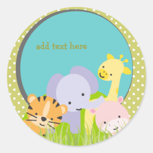 PixDezines stickers Jungle/couleurs do-it-yourself