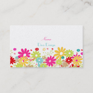 PixDezines Summer Blooms,  BusinessCard Business Card