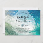 PixDezines Surfs Up, Pipeline Beach Bar Mitzvah Invitation<br><div class="desc">PixDezines surfs up, pipeline, a beach Bar Mitzvah. Palm trees swaying with rip curls coming right at you. Our dynamic design allows you to edit all elements. Click "customize it" button to edit images, rotate and add text / monogram. To view more of our beach, copy paste this URL: www.zazzle.com/pixdezines...</div>