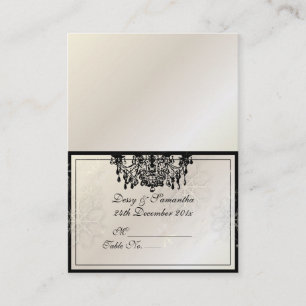 PixDezines Tent Place Card (Chubby Business Cards)