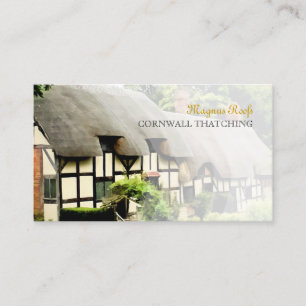 PixDezines thatched roofers Business Card