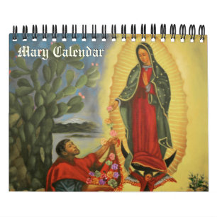 PixDezines The Virgin Mary/Apparitions Any Year Calendar