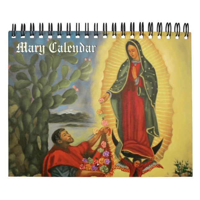 PixDezines The Virgin Mary/Apparitions Any Year Calendar (Cover)