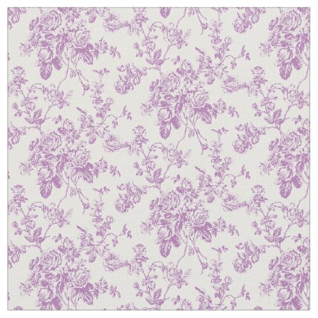 PixDezines toile purple roses/DIY background colou Fabric | Zazzle.ca