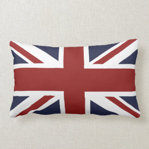 PixDezines union jack Lumbar Pillow