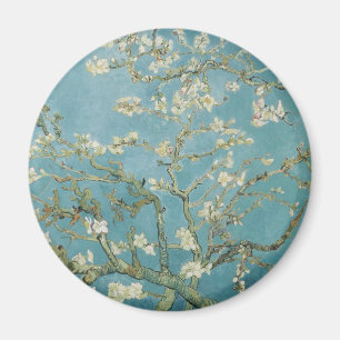 PixDezines Van Gogh Almond Blossom at Saint-Rémy Magnet