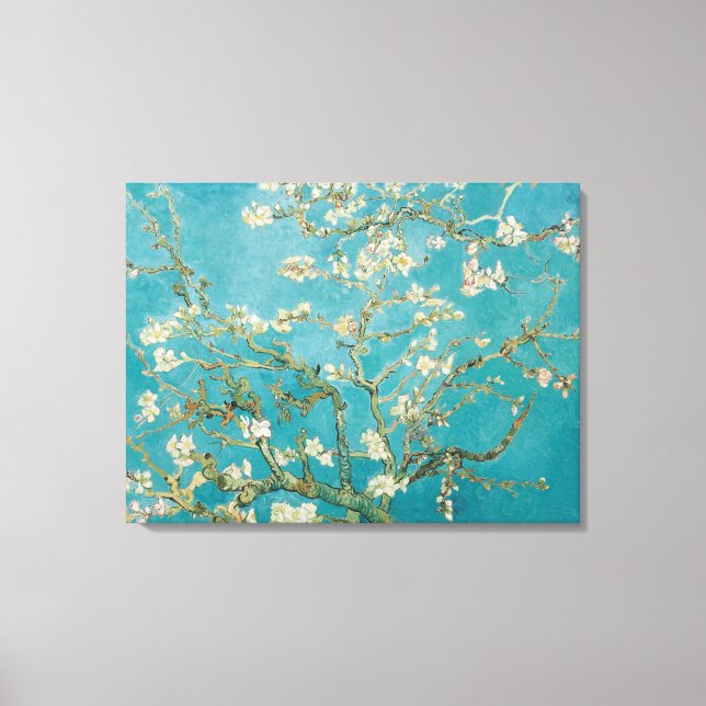 PixDezines van gogh almond blossoms Canvas Print (Front)