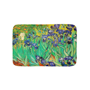 PixDezines van gogh iris/st. remy Bath Mat