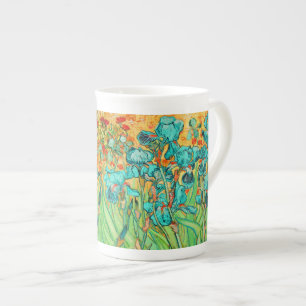 PixDezines van gogh iris/st. remy Bone China Mug