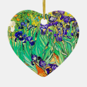 PixDezines van gogh iris/st. remy Ceramic Ornament
