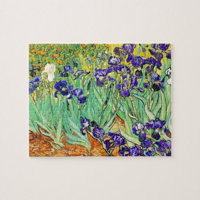 PixDezines van gogh iris/st. remy Jigsaw Puzzle (Horizontal)