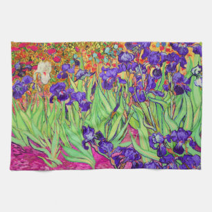 PixDezines van gogh iris/st. remy Kitchen Towel