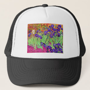 PixDezines van gogh iris/st. remy Trucker Hat