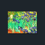 PixDezines van gogh irises/st. remy Canvas Print<br><div class="desc">Van Gogh irises at st. remy.   Digitally enhanced by PixDezines.
com.   All rights reserved</div>