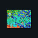 PixDezines van gogh irises/st. remy Canvas Print<br><div class="desc">Van Gogh purple irises at st. remy.   Digitally enhanced by PixDezines.
com.   All rights reserved</div>