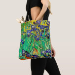PixDezines Van Gogh Purple Irises/St. Remy Tote Bag<br><div class="desc">PixDezines Van Gogh Purple Irises/St. Remy.   Digitally enhanced by PixDezines.

Copyright © 2008-2018 PixDezines.com™ and PixDezines™ on zazzle.com. All rights reserved.   All rights reserved.</div>