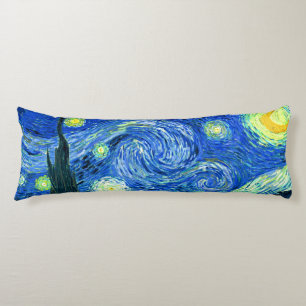 PixDezines van gogh starry night/st. remy Body Pillow