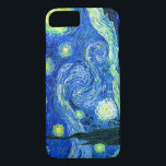 PixDezines Van Gogh Starry Night/St. Remy Case-Mate iPhone Case<br><div class="desc">Van Gogh's famous painting,  "The Starry Night." Painted during his stay at the Saint Remy asylum in the 1880's,  van Gogh depicted the rolling hills and cypress trees he saw from his window.  Digitally enhanced by PixDezines.  Copyright © 2008-2016 PixDezines.com™ and PixDezines™ on zazzle.com. All rights reserved.</div>