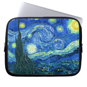 PixDezines Van Gogh Starry Night/St. Remy Laptop Sleeve
