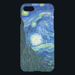 PixDezines Van Gogh Starry Night/St. Remy iPhone SE/8/7 Case<br><div class="desc">Van Gogh's famous painting,  "The Starry Night." Painted during his stay at the Saint Remy asylum in the 1880's,  van Gogh depicted the rolling hills and cypress trees he saw from his window.  Digitally enhanced by PixDezines.  Copyright © 2008-2016 PixDezines.com™ and PixDezines™ on zazzle.com. All rights reserved.</div>