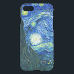 PixDezines Van Gogh Starry Night/St. Remy iPhone SE/8/7 Case<br><div class="desc">Van Gogh's famous painting,  "The Starry Night." Painted during his stay at the Saint Remy asylum in the 1880's,  van Gogh depicted the rolling hills and cypress trees he saw from his window.  Digitally enhanced by PixDezines.  Copyright © 2008-2016 PixDezines.com™ and PixDezines™ on zazzle.com. All rights reserved.</div>