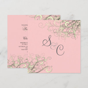 PixDezines VANILLA SWIRLS/DIY BACKGROUND Invitation
