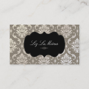 PixDezines Vendome Damask Business Card