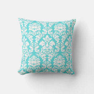 PixDezines versailles damask/diy background colour Throw Pillow