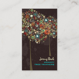 PixDezines Vintage Autumn Blooms/DIY colour!! Business Card