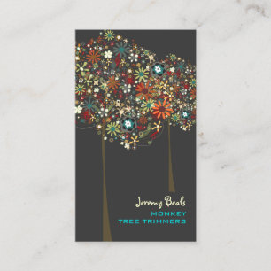 PixDezines Vintage Autumn Blooms/DIY colour!! Business Card