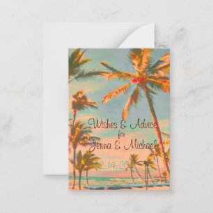 PixDezines Vintage Beach Scene Wishes + Advice