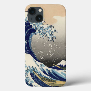 PixDezines Vintage, Great Wave, Hokusai 葛飾北斎の神奈川沖浪 iPhone 13 Case