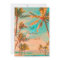 PixDezines VINTAGE HAWAIIAN BEACH/TEAL