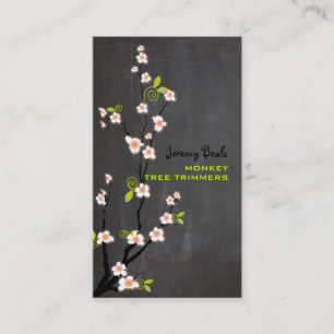 PixDezines vintage pink cherry blossoms♥♥ Business Card