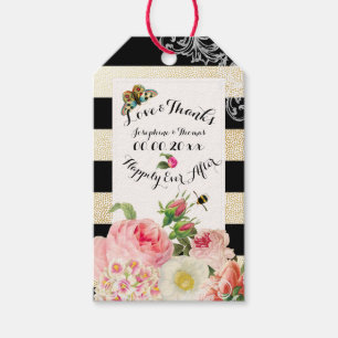 PixDezines vintage roses/victorian/DIYbackground Gift Tags