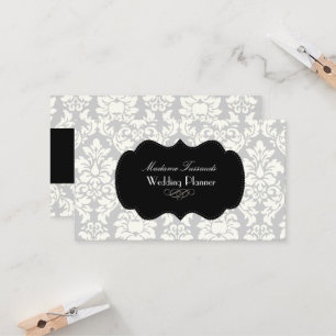 PixDezines vintage versailles damask/diy colours Loyalty Card