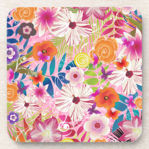 PixDezines wailea/DIY background colour Coaster