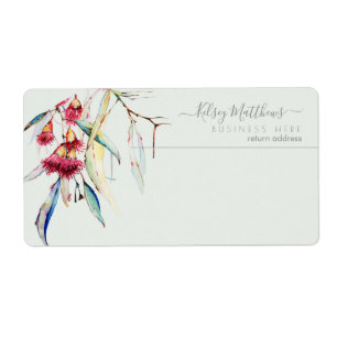 PixDezines Watercolor Eucalyptus Flowers