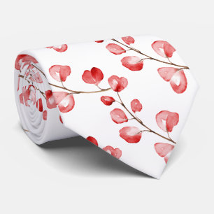 PixDezines Watercolor Fall Colour Eucalyptus Tie