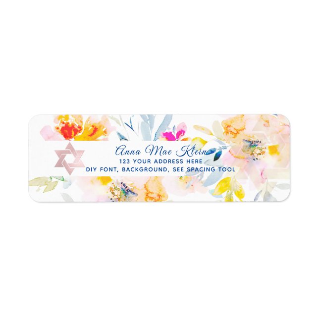 PixDezines Watercolor Flowers,  Blush Cream Roses (Front)