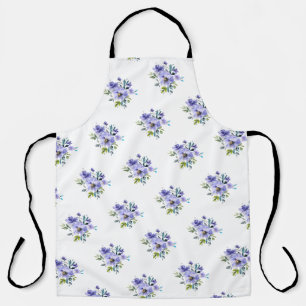 PixDezines Watercolor Summer Floral Apron
