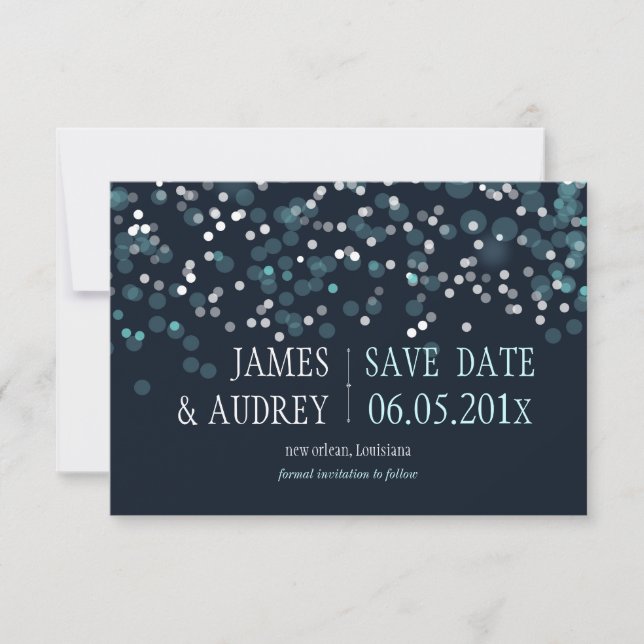 PixDezines winter save the date/DIYcolor Save The Date (Front)