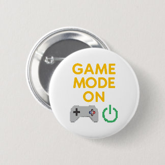 Pixel Art Gaming Design" 2 Inch Round Button
