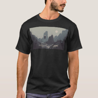Pixel Art Landscape 001 T-Shirt