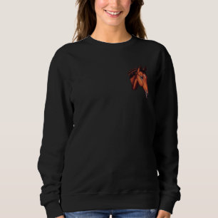 Pixel Art Lover - Horse Dad Mom Sweatshirt