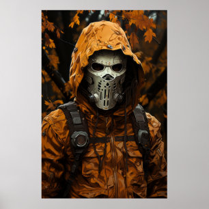Pixel Art V3 Vector Illustration Poster - Vibrant 