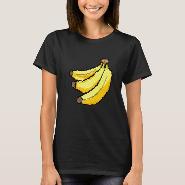 Pixel  Banana T-Shirt (Front)