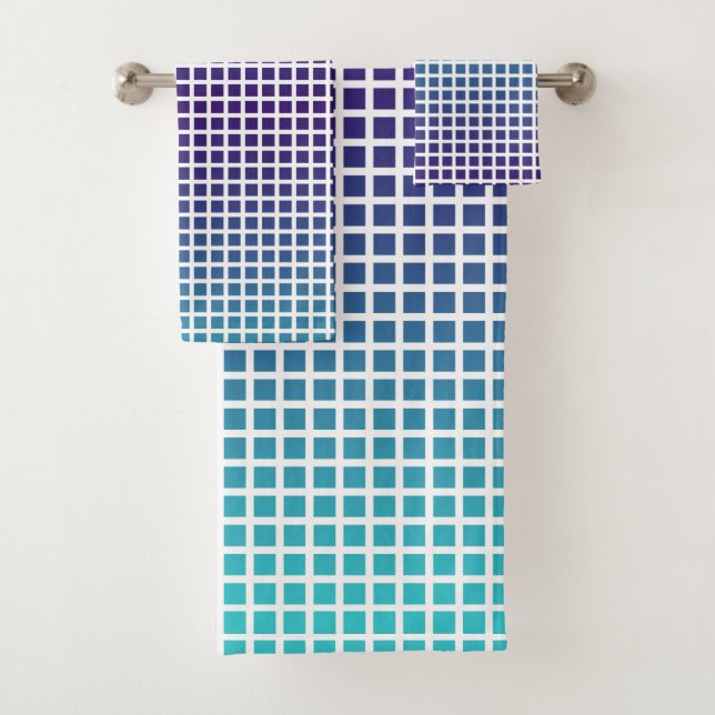 Pixel Bath Towel Set (Insitu)