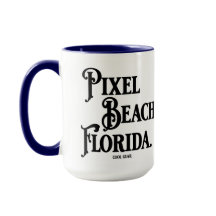 Pixel Beach Floride Mug