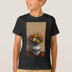 Pixel Blooms Sticker  T-Shirt